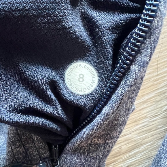 It’s Rulu Ribbed Cropped Half Zip - Picture 4 of 5